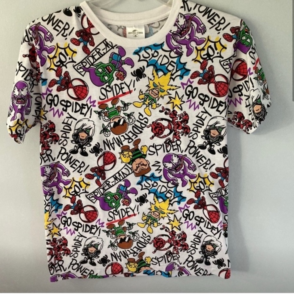Universal Japan Spider-Man All Over Print Tee